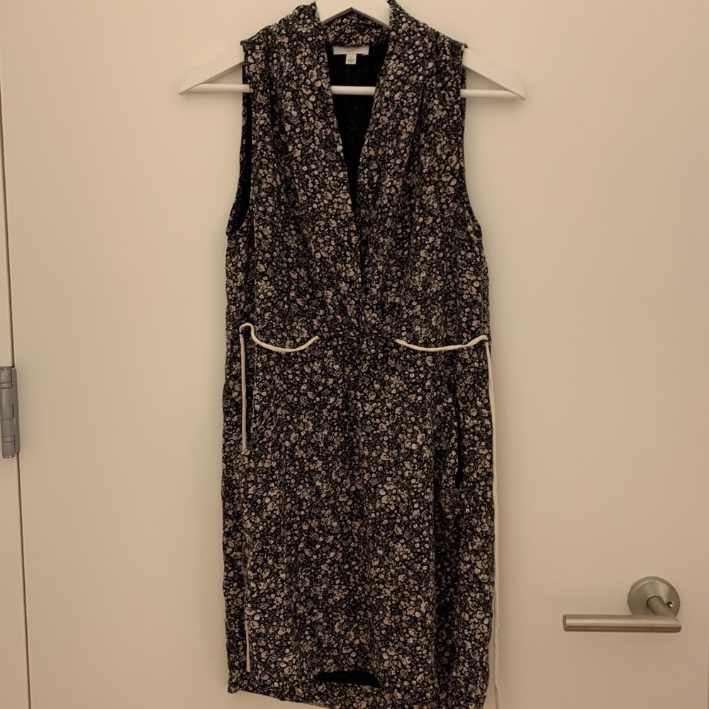 Aritzia Wilfred Sabine silk floral dress XS